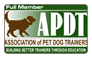 The Association of Pet Dog Trainers (APDT) is a professional organization of dog trainers